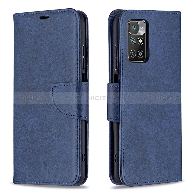 Funda de Cuero Cartera con Soporte Carcasa B04F para Xiaomi Redmi Note 11 4G (2021)