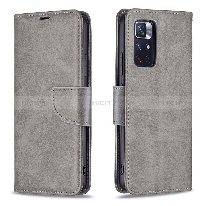 Funda de Cuero Cartera con Soporte Carcasa B04F para Xiaomi Redmi Note 11 5G