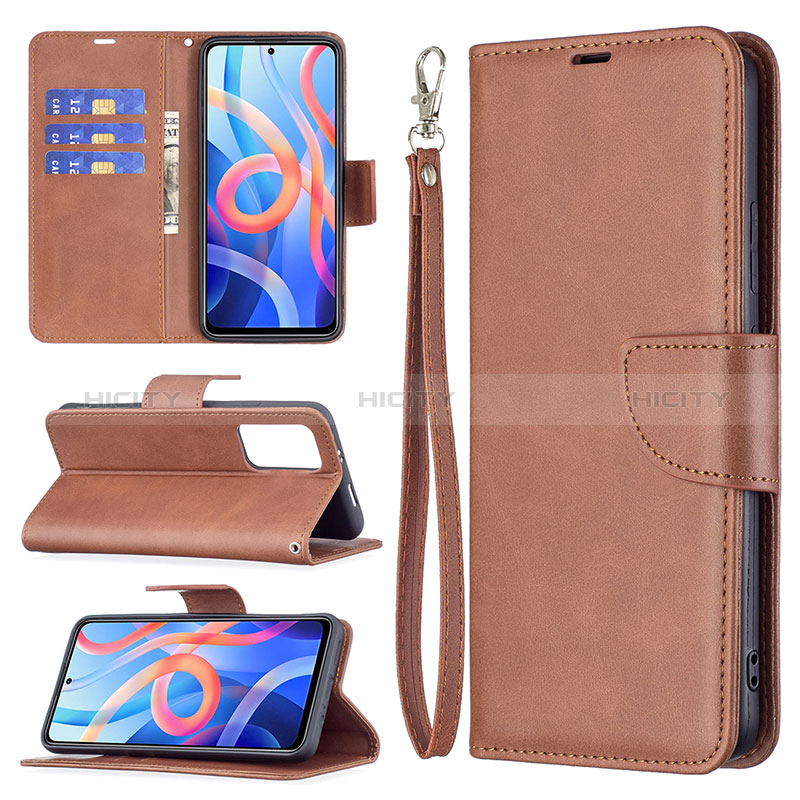 Funda de Cuero Cartera con Soporte Carcasa B04F para Xiaomi Redmi Note 11 5G