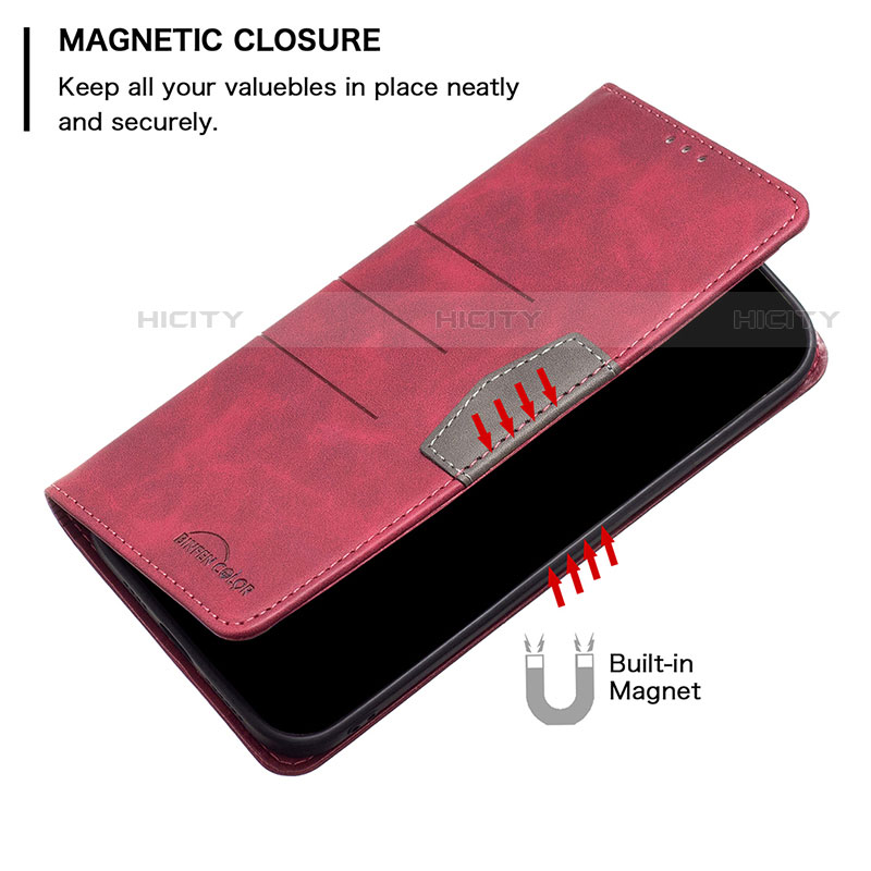 Funda de Cuero Cartera con Soporte Carcasa B05F para Motorola Moto Edge Plus (2022) 5G