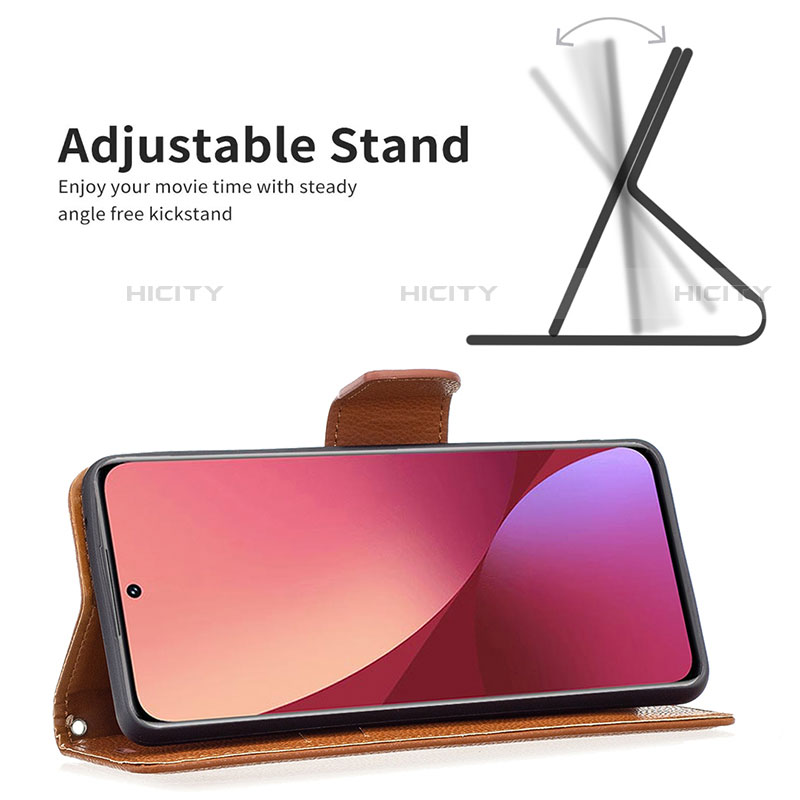 Funda de Cuero Cartera con Soporte Carcasa B05F para Xiaomi Mi 12S Pro 5G