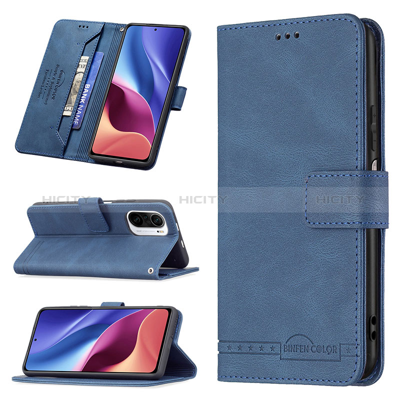 Funda de Cuero Cartera con Soporte Carcasa B05F para Xiaomi Poco F3 5G