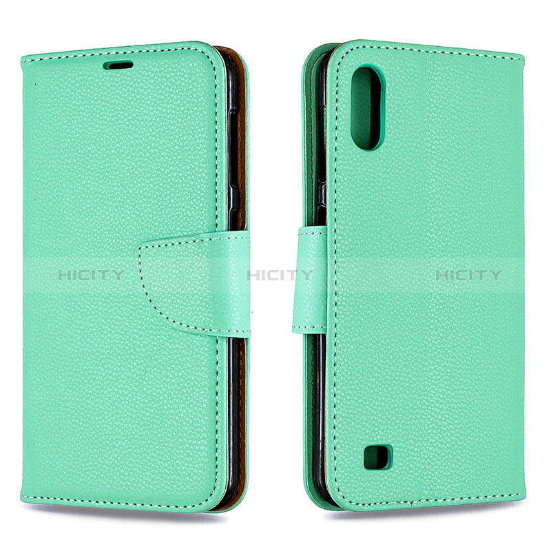 Funda de Cuero Cartera con Soporte Carcasa B06F para Samsung Galaxy M10