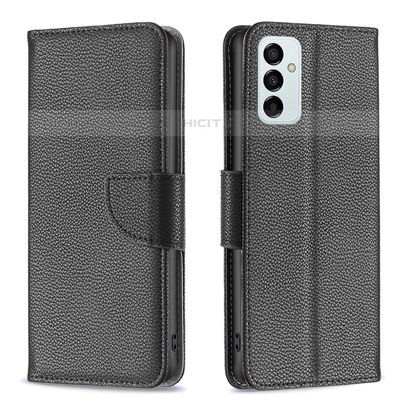 Funda de Cuero Cartera con Soporte Carcasa B06F para Samsung Galaxy M23 5G Negro