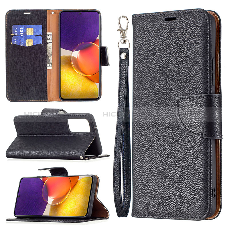 Funda de Cuero Cartera con Soporte Carcasa B06F para Samsung Galaxy Quantum2 5G