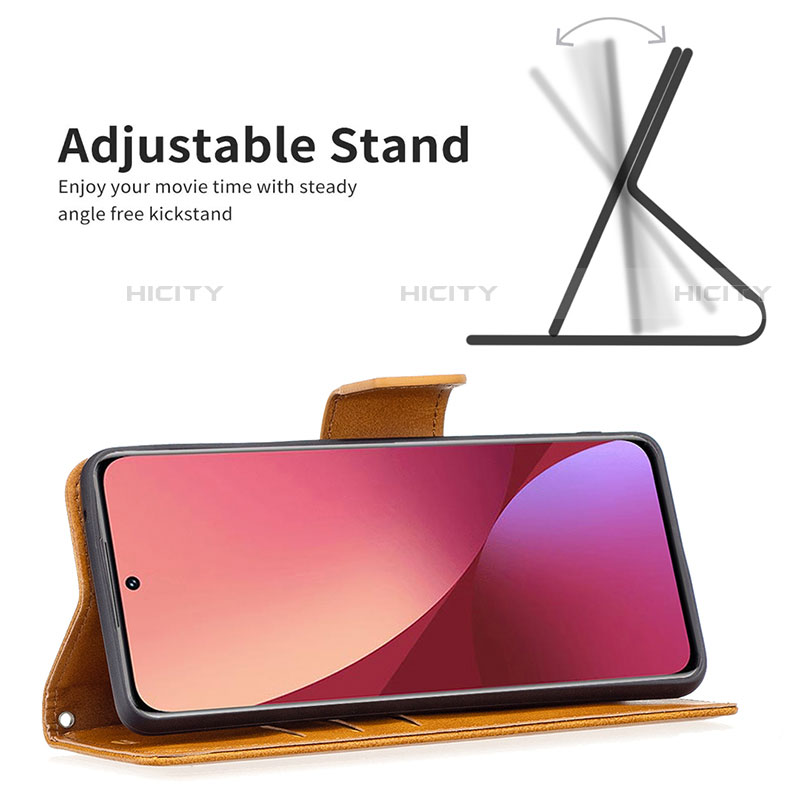 Funda de Cuero Cartera con Soporte Carcasa B06F para Xiaomi Mi 12S 5G