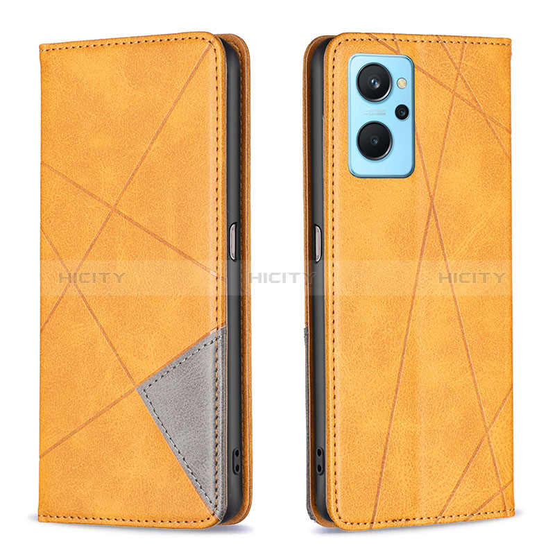 Funda de Cuero Cartera con Soporte Carcasa B07F para Oppo A96 4G