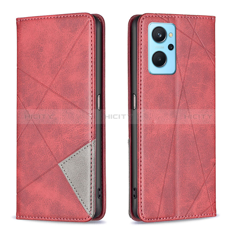 Funda de Cuero Cartera con Soporte Carcasa B07F para Oppo A96 4G