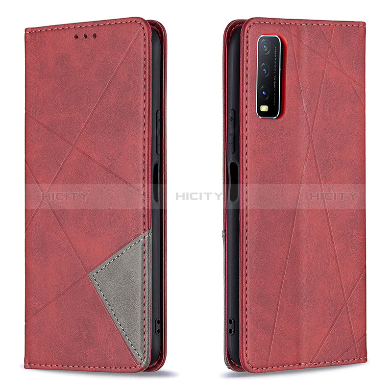 Funda de Cuero Cartera con Soporte Carcasa B07F para Vivo Y12s