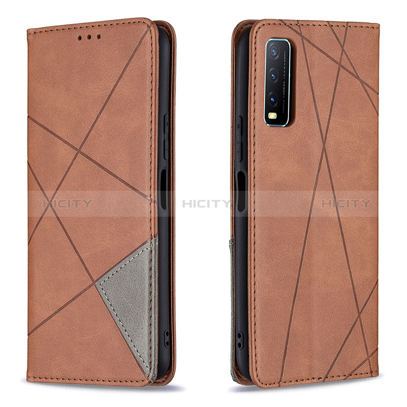 Funda de Cuero Cartera con Soporte Carcasa B07F para Vivo Y12s