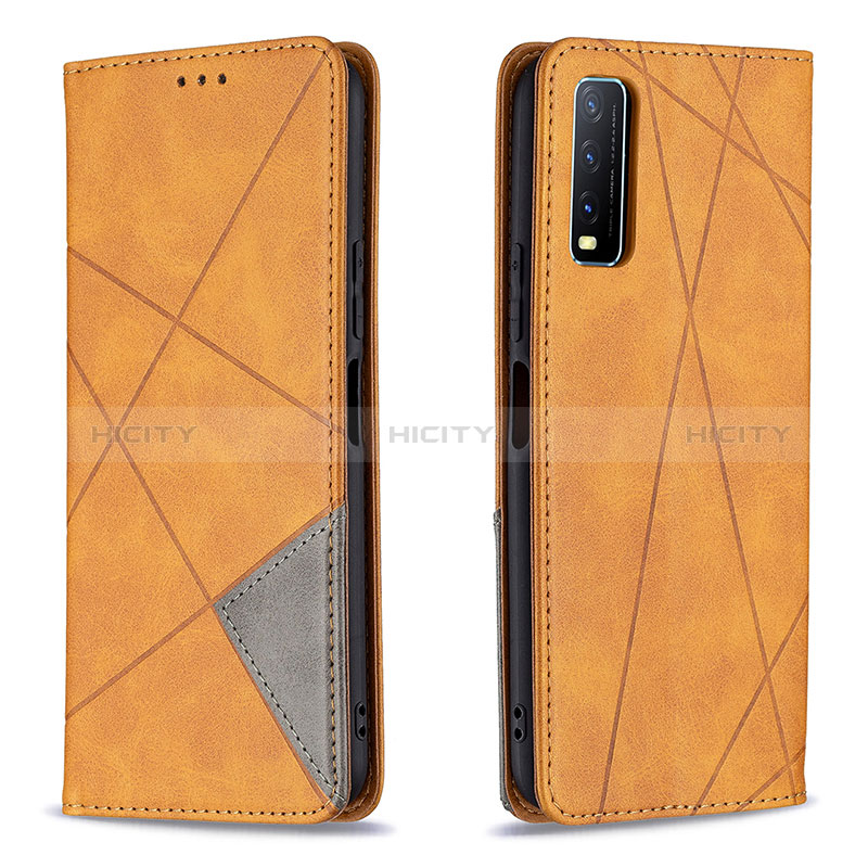 Funda de Cuero Cartera con Soporte Carcasa B07F para Vivo Y12s