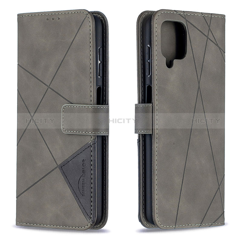 Funda de Cuero Cartera con Soporte Carcasa B08F para Samsung Galaxy F12