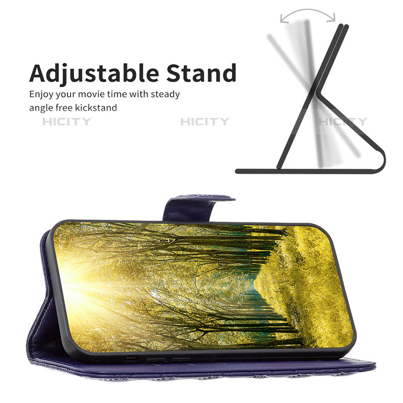 Funda de Cuero Cartera con Soporte Carcasa B11F para OnePlus Nord N20 SE