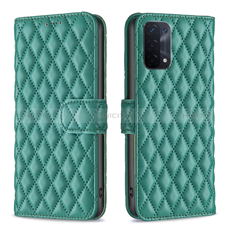 Funda de Cuero Cartera con Soporte Carcasa B11F para Oppo A74 5G
