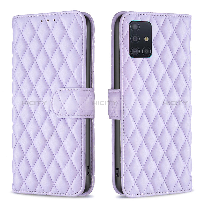 Funda de Cuero Cartera con Soporte Carcasa B11F para Samsung Galaxy A51 5G