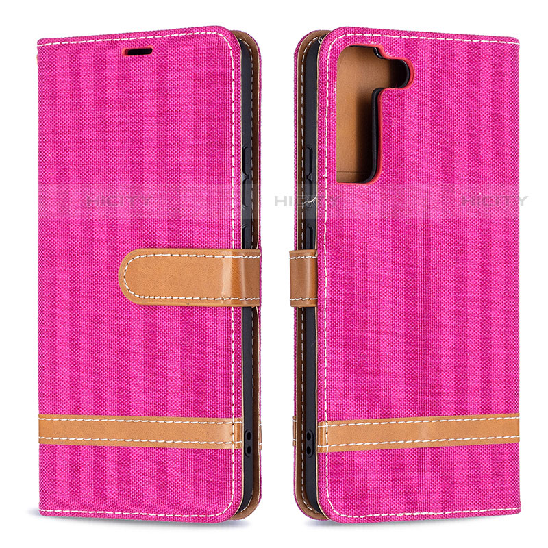 Funda de Cuero Cartera con Soporte Carcasa B11F para Samsung Galaxy S21 5G