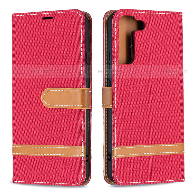 Funda de Cuero Cartera con Soporte Carcasa B11F para Samsung Galaxy S21 Plus 5G