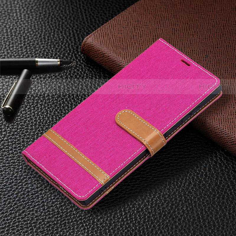 Funda de Cuero Cartera con Soporte Carcasa B11F para Samsung Galaxy S21 Ultra 5G