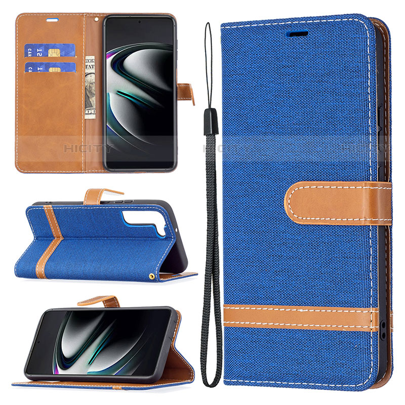 Funda de Cuero Cartera con Soporte Carcasa B11F para Samsung Galaxy S23 Plus 5G