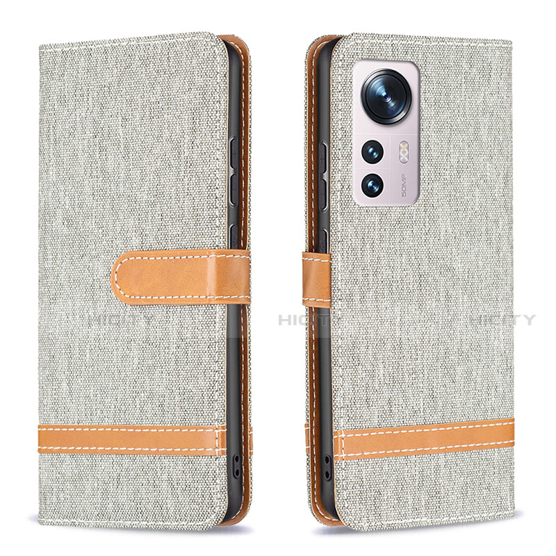 Funda de Cuero Cartera con Soporte Carcasa B11F para Xiaomi Mi 12 5G