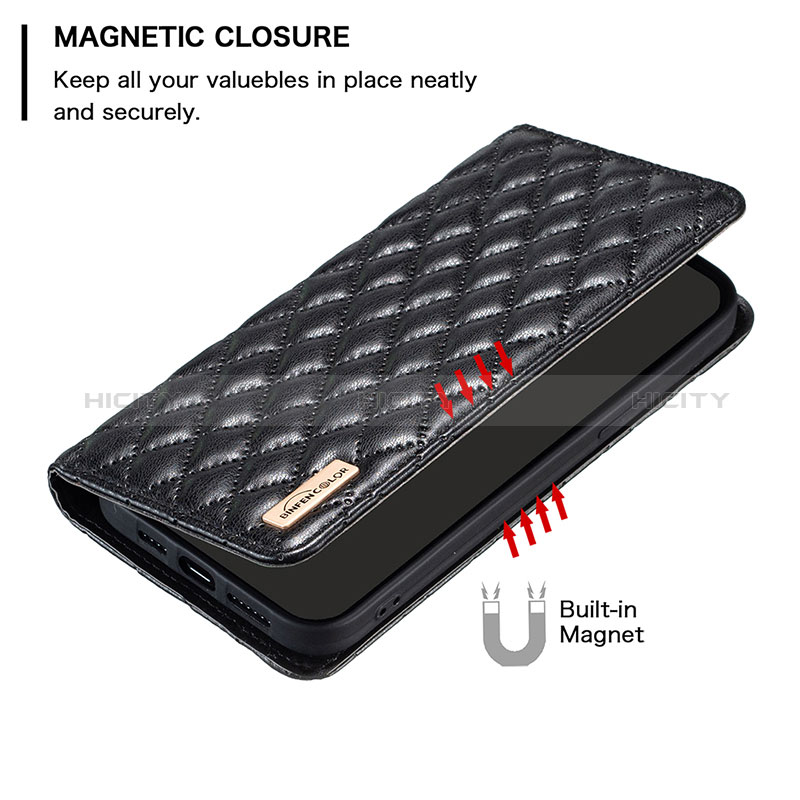 Funda de Cuero Cartera con Soporte Carcasa B11F para Xiaomi Redmi Note 12 5G