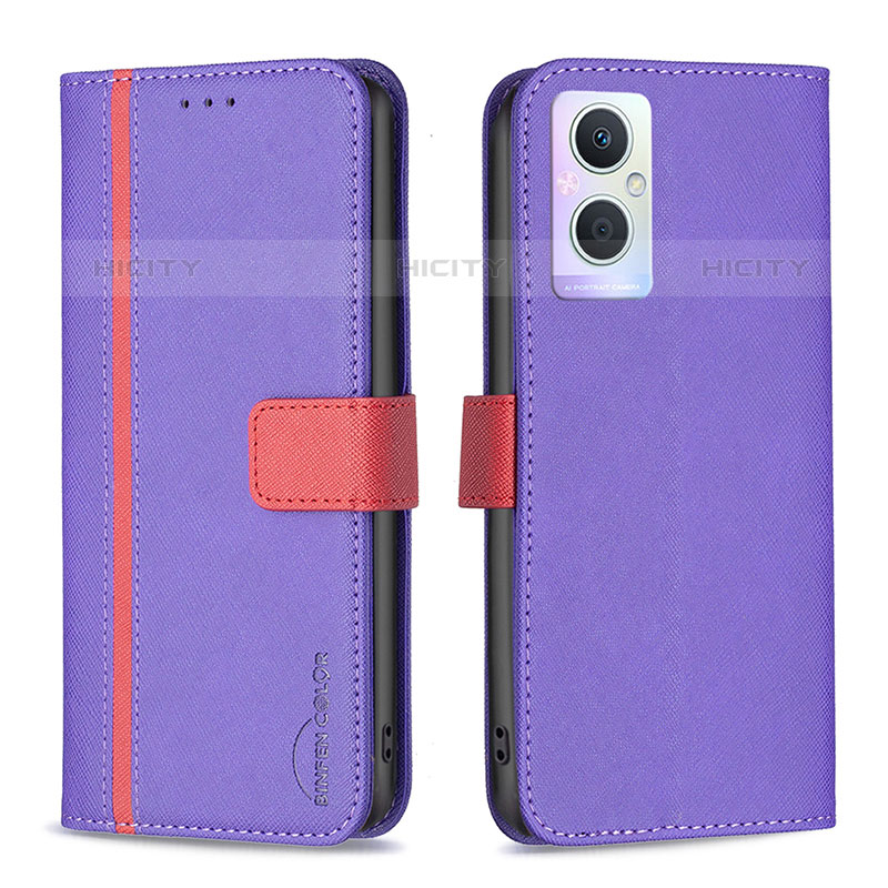 Funda de Cuero Cartera con Soporte Carcasa B13F para OnePlus Nord N20 5G