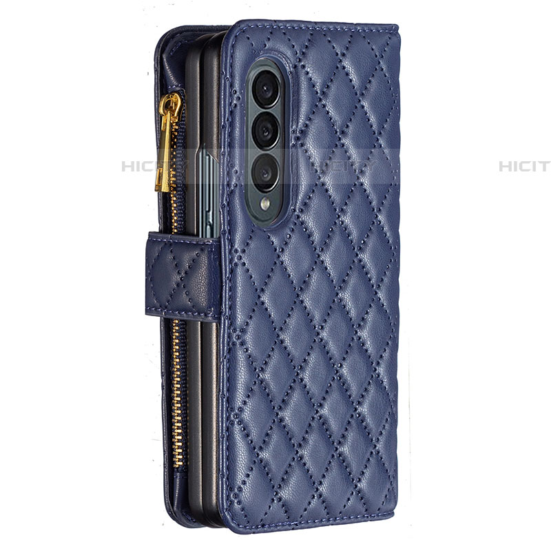 Funda de Cuero Cartera con Soporte Carcasa B14F para Samsung Galaxy Z Fold4 5G