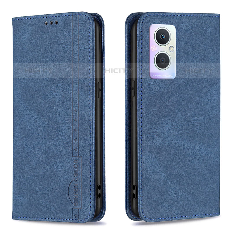 Funda de Cuero Cartera con Soporte Carcasa B15F para Oppo F21s Pro 5G