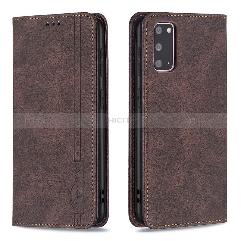 Funda de Cuero Cartera con Soporte Carcasa B15F para Samsung Galaxy S20 5G