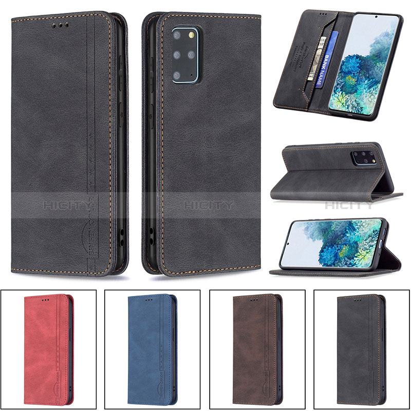 Funda de Cuero Cartera con Soporte Carcasa B15F para Samsung Galaxy S20 Plus 5G