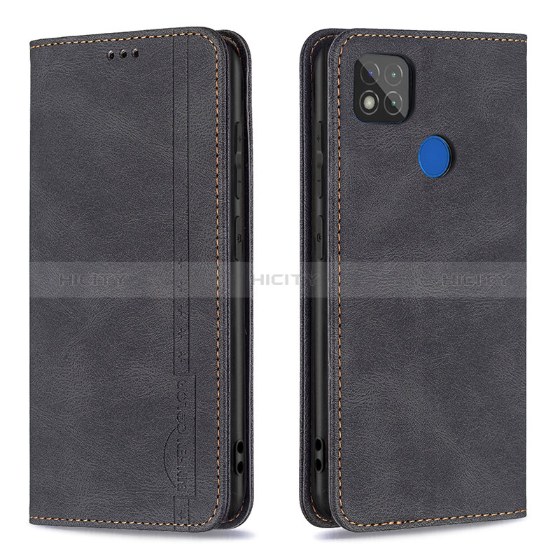 Funda de Cuero Cartera con Soporte Carcasa B15F para Xiaomi Redmi 10A 4G