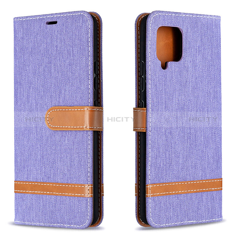 Funda de Cuero Cartera con Soporte Carcasa B16F para Samsung Galaxy A42 5G