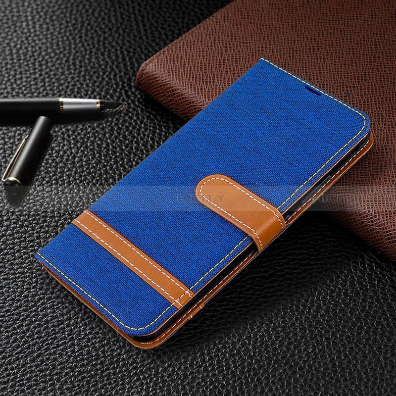 Funda de Cuero Cartera con Soporte Carcasa B16F para Samsung Galaxy A70E