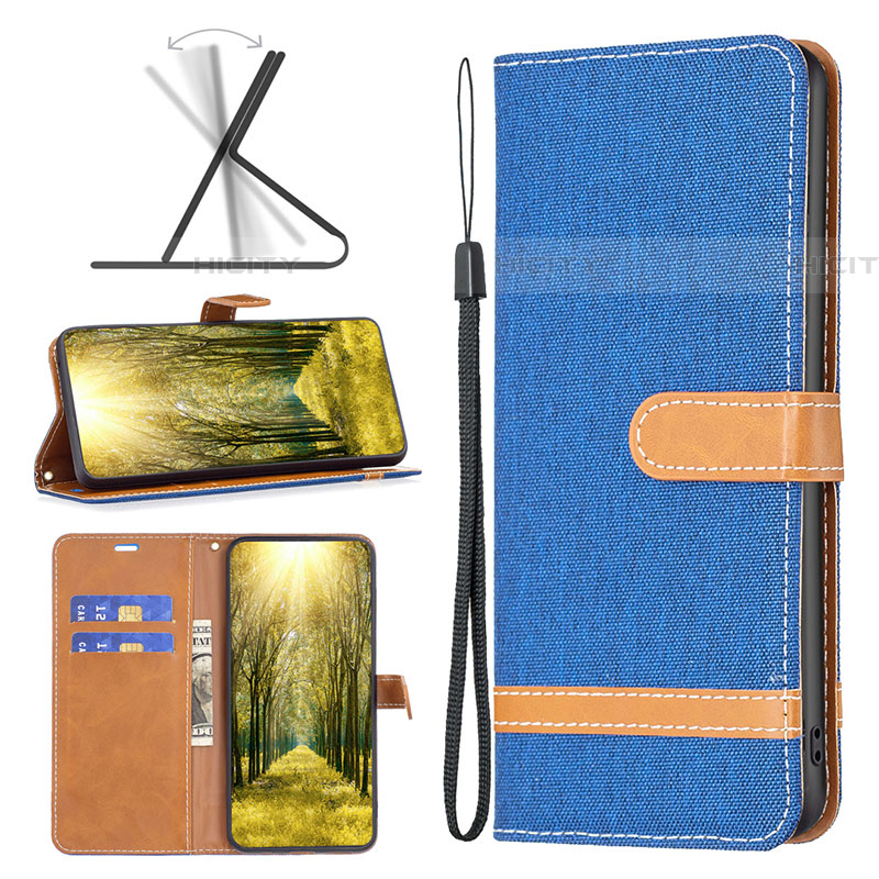 Funda de Cuero Cartera con Soporte Carcasa B16F para Samsung Galaxy F23 5G