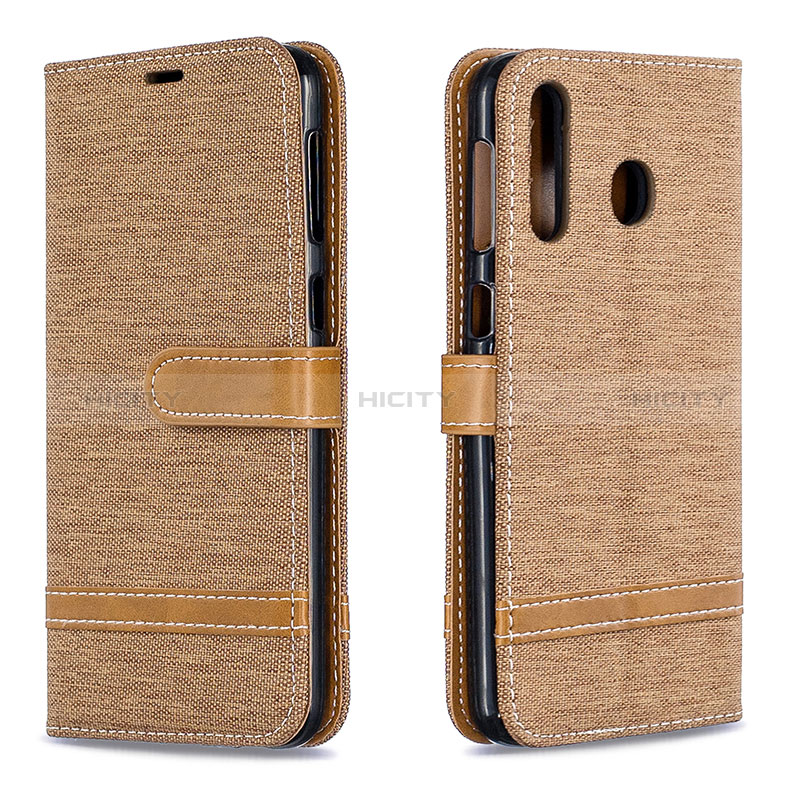 Funda de Cuero Cartera con Soporte Carcasa B16F para Samsung Galaxy M30