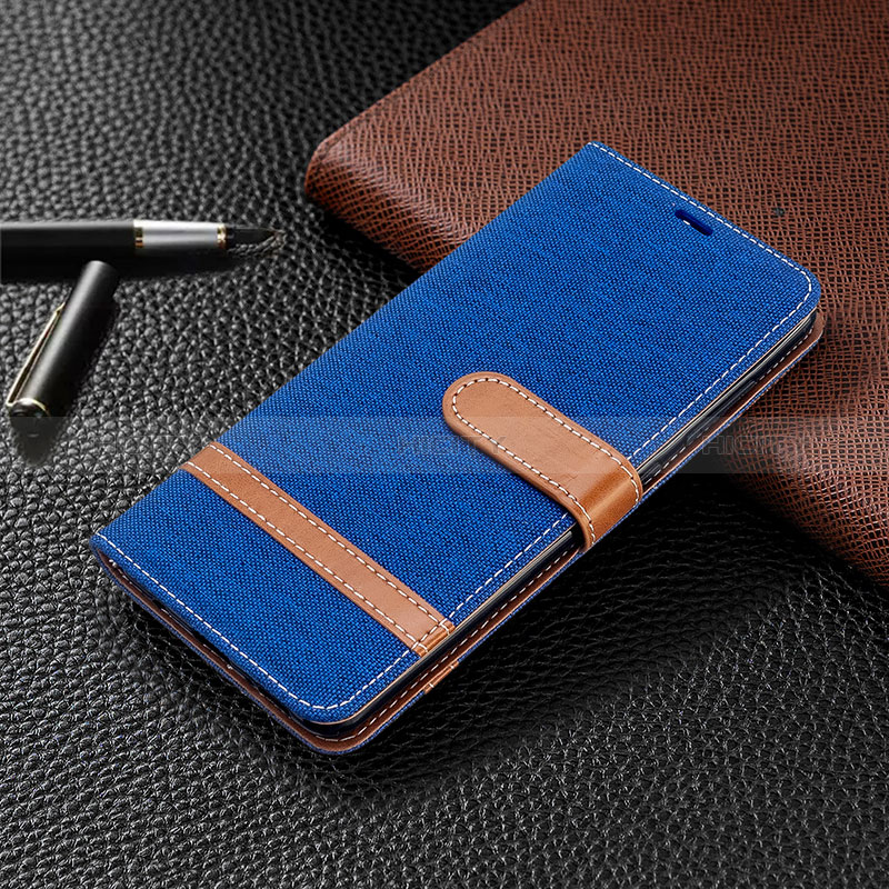 Funda de Cuero Cartera con Soporte Carcasa B16F para Samsung Galaxy M40S