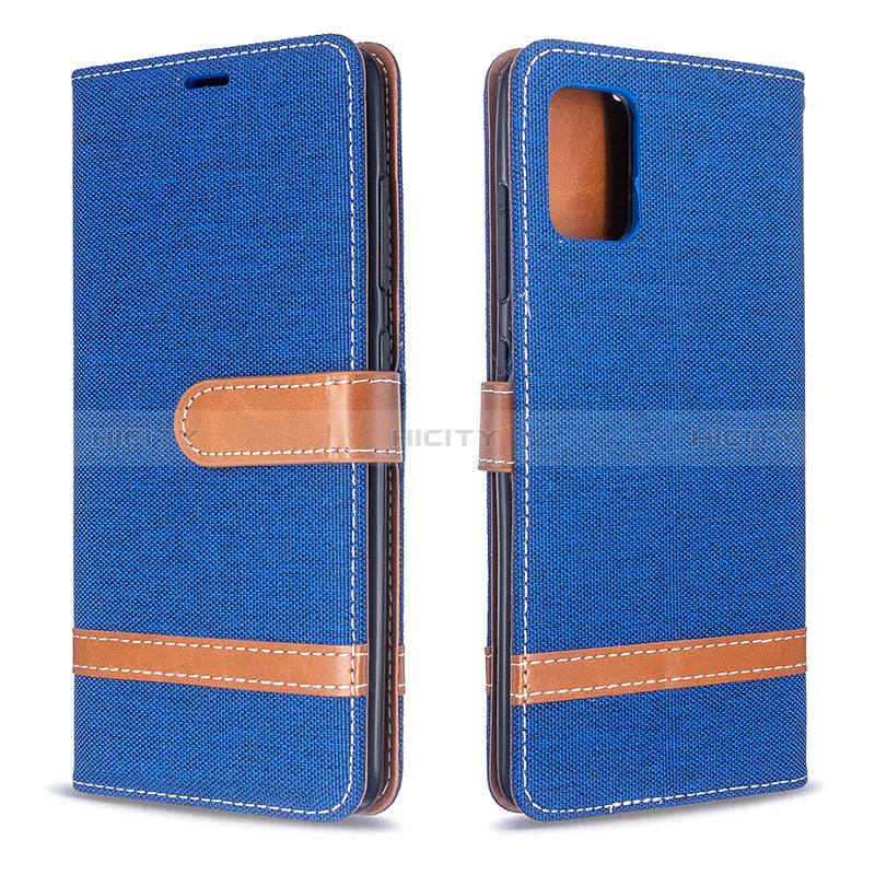 Funda de Cuero Cartera con Soporte Carcasa B16F para Samsung Galaxy M40S