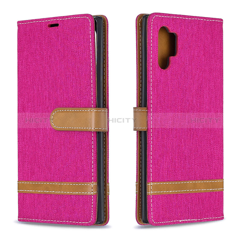 Funda de Cuero Cartera con Soporte Carcasa B16F para Samsung Galaxy Note 10 Plus 5G