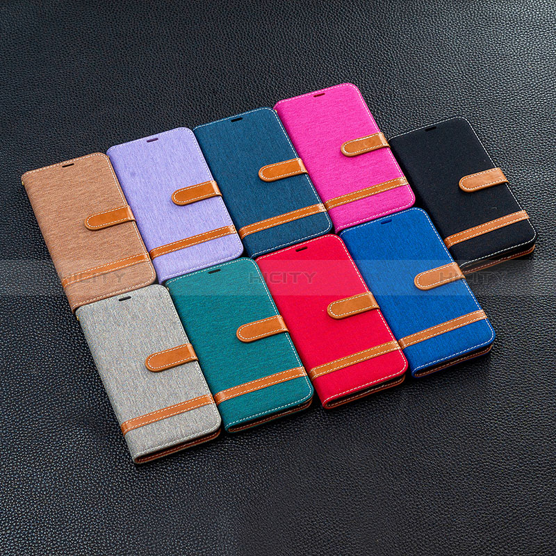 Funda de Cuero Cartera con Soporte Carcasa B16F para Xiaomi Poco C51