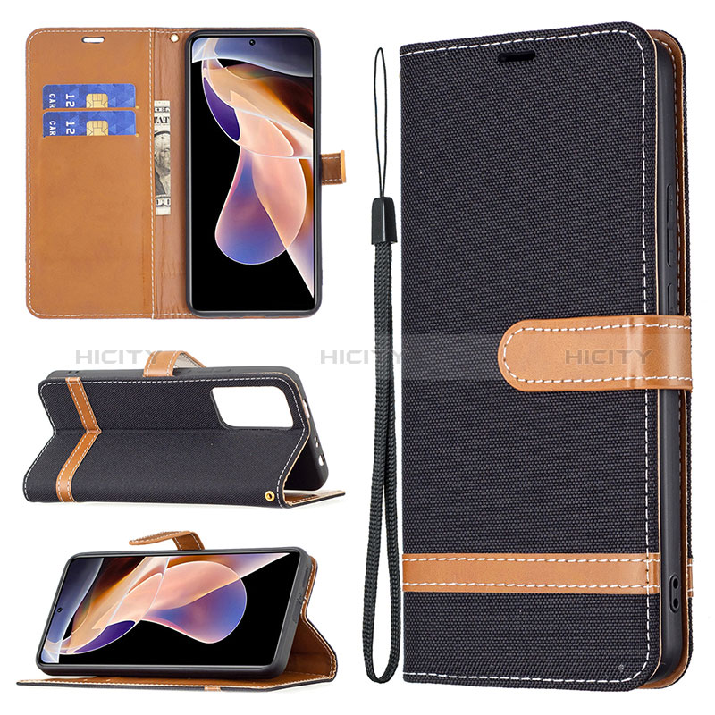 Funda de Cuero Cartera con Soporte Carcasa B16F para Xiaomi Poco X4 NFC