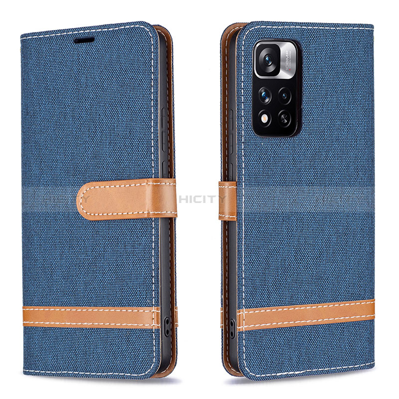 Funda de Cuero Cartera con Soporte Carcasa B16F para Xiaomi Poco X4 NFC