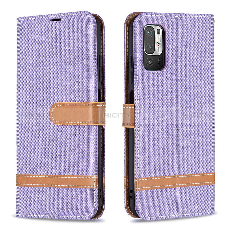 Funda de Cuero Cartera con Soporte Carcasa B16F para Xiaomi Redmi Note 10 5G