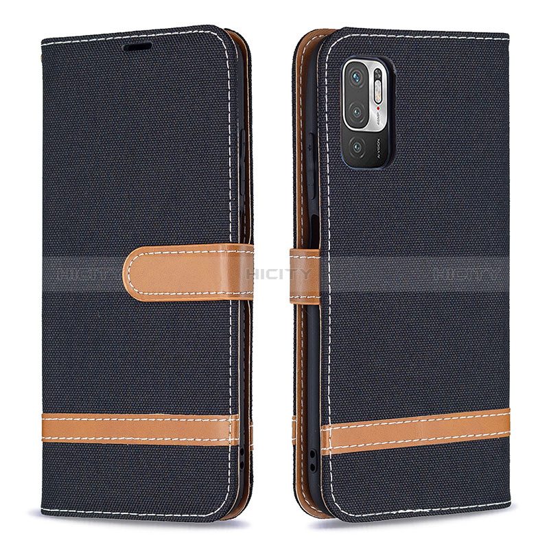 Funda de Cuero Cartera con Soporte Carcasa B16F para Xiaomi Redmi Note 10 5G