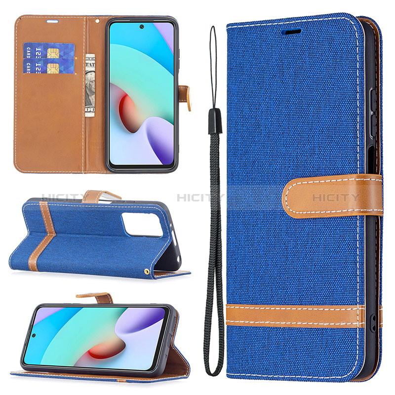 Funda de Cuero Cartera con Soporte Carcasa B16F para Xiaomi Redmi Note 11 4G (2021)