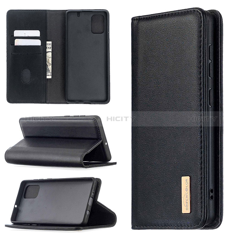 Funda de Cuero Cartera con Soporte Carcasa B17F para Samsung Galaxy A71 4G A715