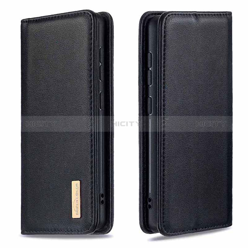 Funda de Cuero Cartera con Soporte Carcasa B17F para Samsung Galaxy Note 20 Ultra 5G Negro