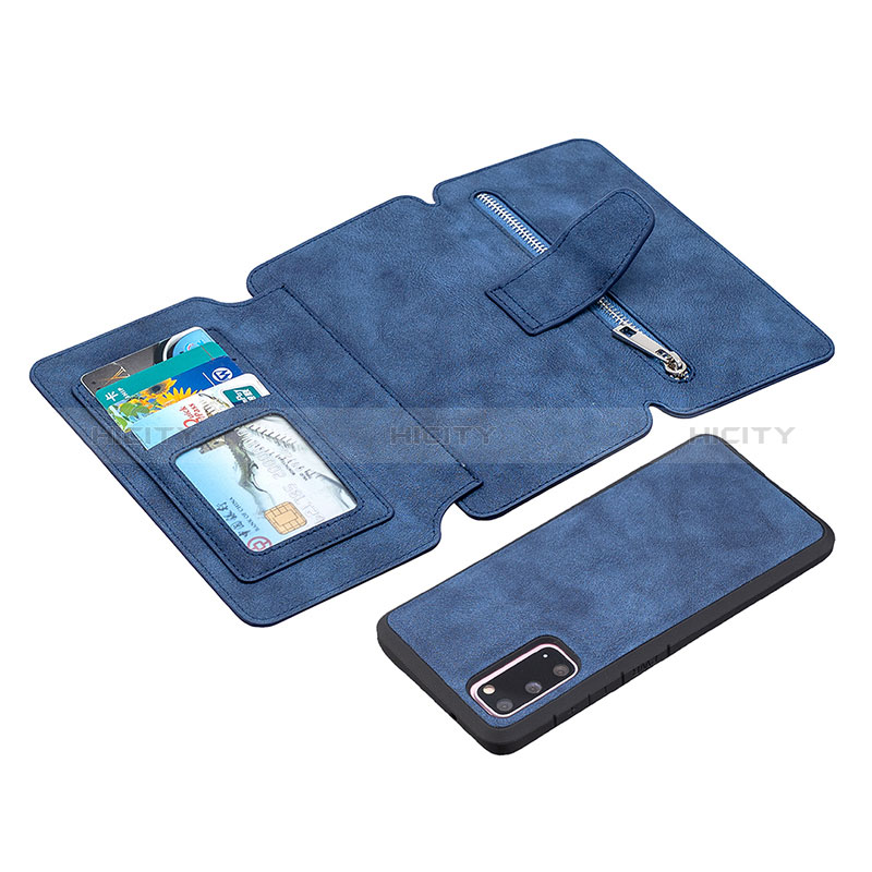 Funda de Cuero Cartera con Soporte Carcasa B18F para Samsung Galaxy S20 5G