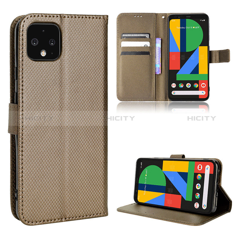 Funda de Cuero Cartera con Soporte Carcasa BY1 para Google Pixel 4 XL