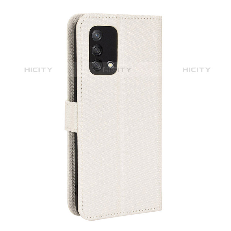 Funda de Cuero Cartera con Soporte Carcasa BY1 para Oppo A74 4G