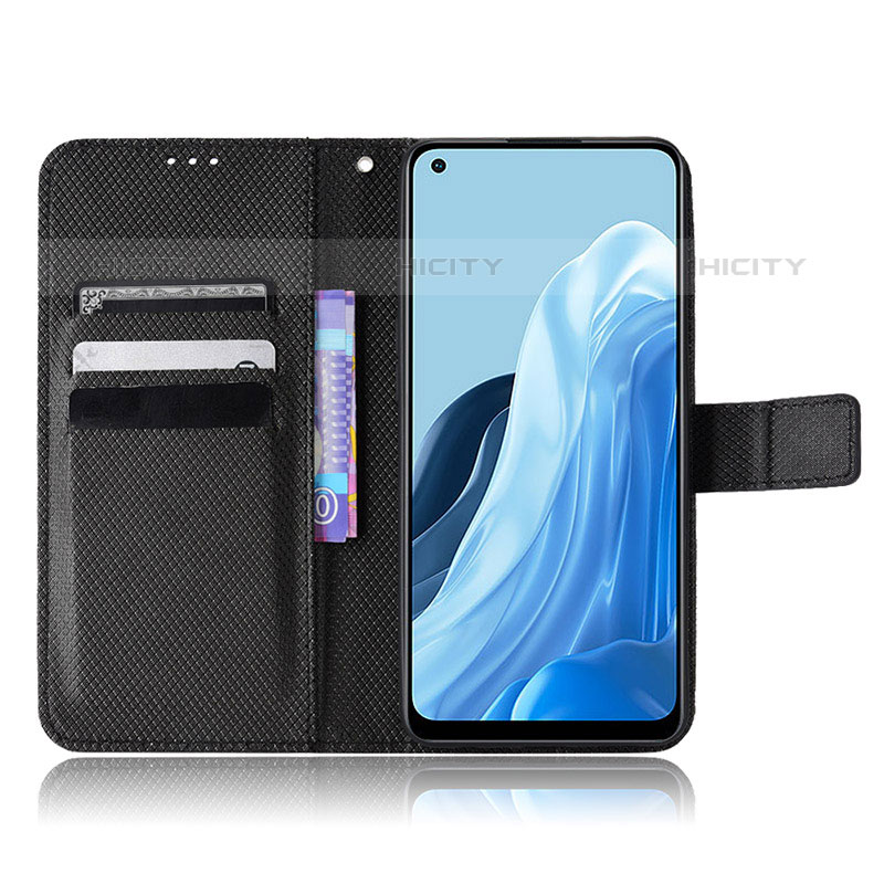 Funda de Cuero Cartera con Soporte Carcasa BY1 para Oppo F21 Pro 4G